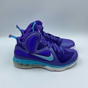 Nike LeBron 9 Summit Lake Hornets Basketball Shoes Women’a Sz 8